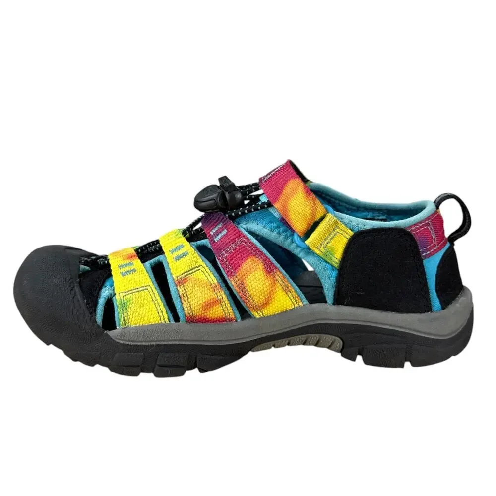 KEEN Newport H2 Youth 2 Kids Rainbow Tie Dye Water Hiking Sandals 1018441